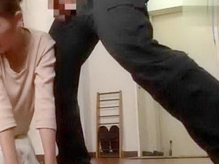 Throat Fucking Submissive Nippon Wife's Pleasure in Tokyo with XXX Toy