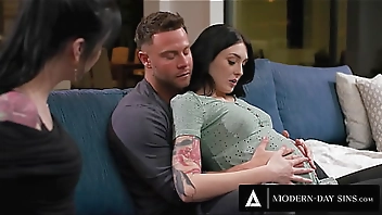 MODERN-DAY SINS - Pregnant Wife Wants Prenatal Instructor Anna de Ville To Fuck Husband Seth Gamble